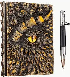 Dragon's Eye Journal - Gold - Game On