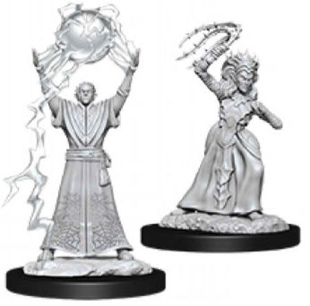 Drow Mage & Drow Priestess - Adversaries - Game On