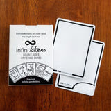 Dry Erase Cards - Tokens 25pack - Game On