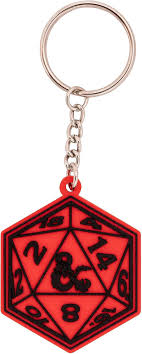 Dungeons & Dragons: Key Chain D20 - Game On