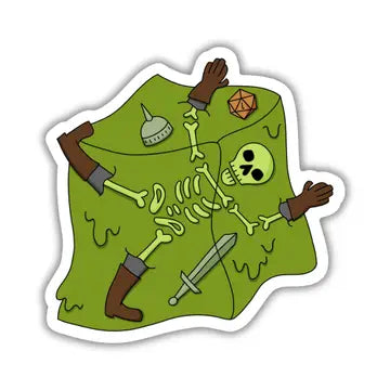 Eaten by a Gelatinous Cube Sticker - Game On