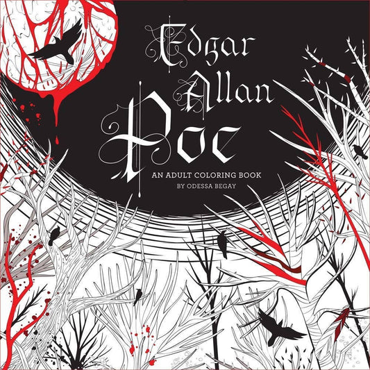 Edgar Allan Poe: An Adult Coloring Book - Game On