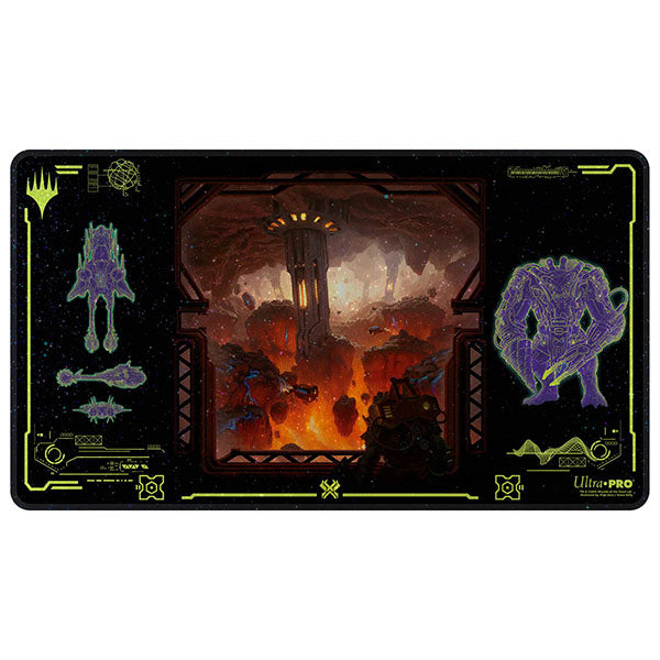 Edge of Eternities Red Mythic Holofoil Playmat - Game On