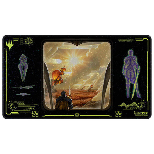 Edge of Eternities White Mythic Holofoil Playmat - Game On