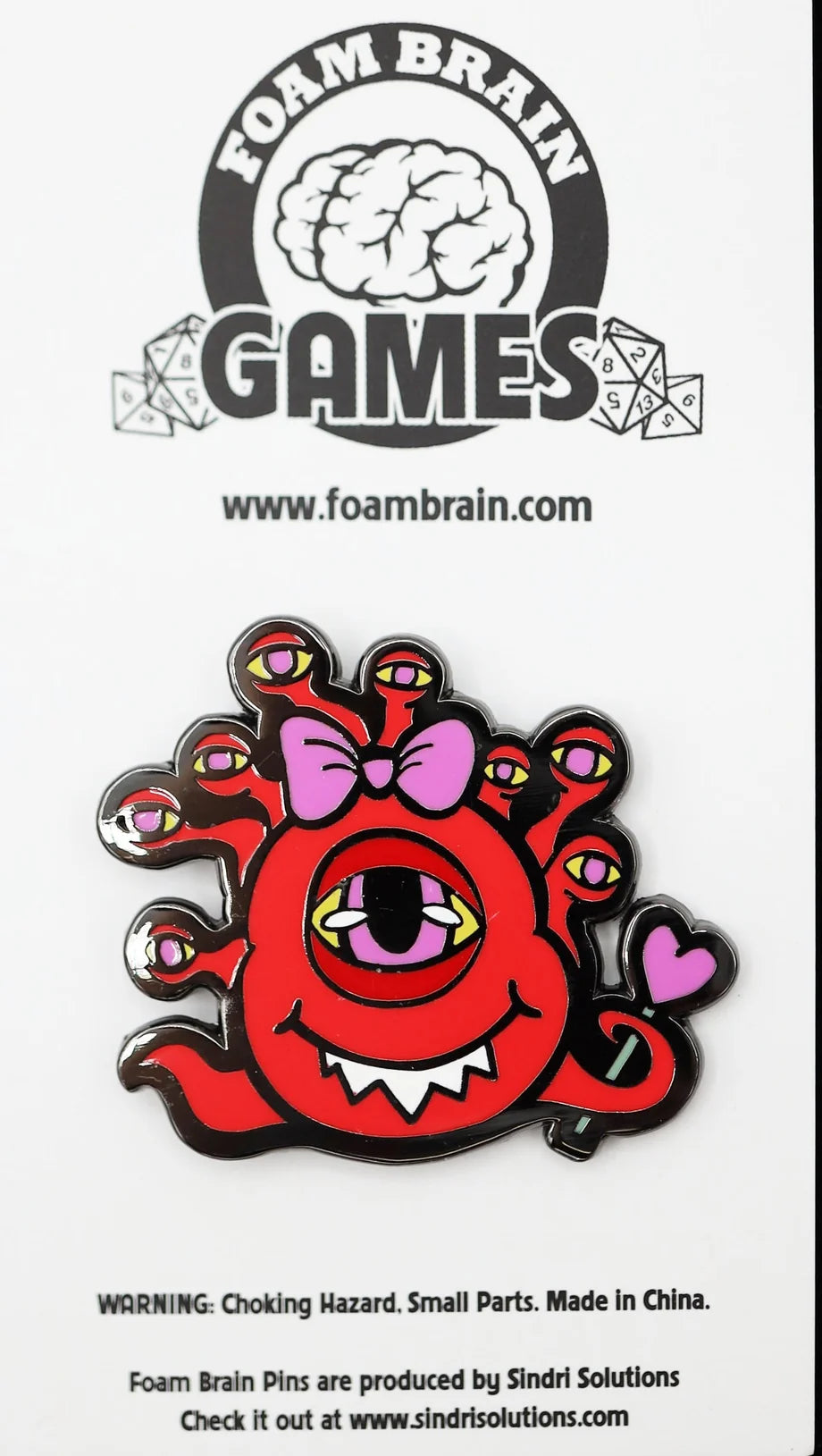 Eye Monster Pin - Game On