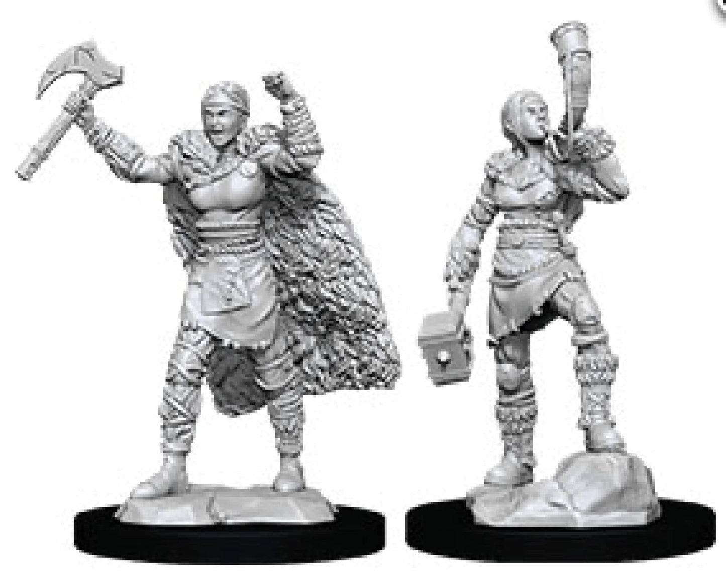 Human Barbarian Female - Character - Game On