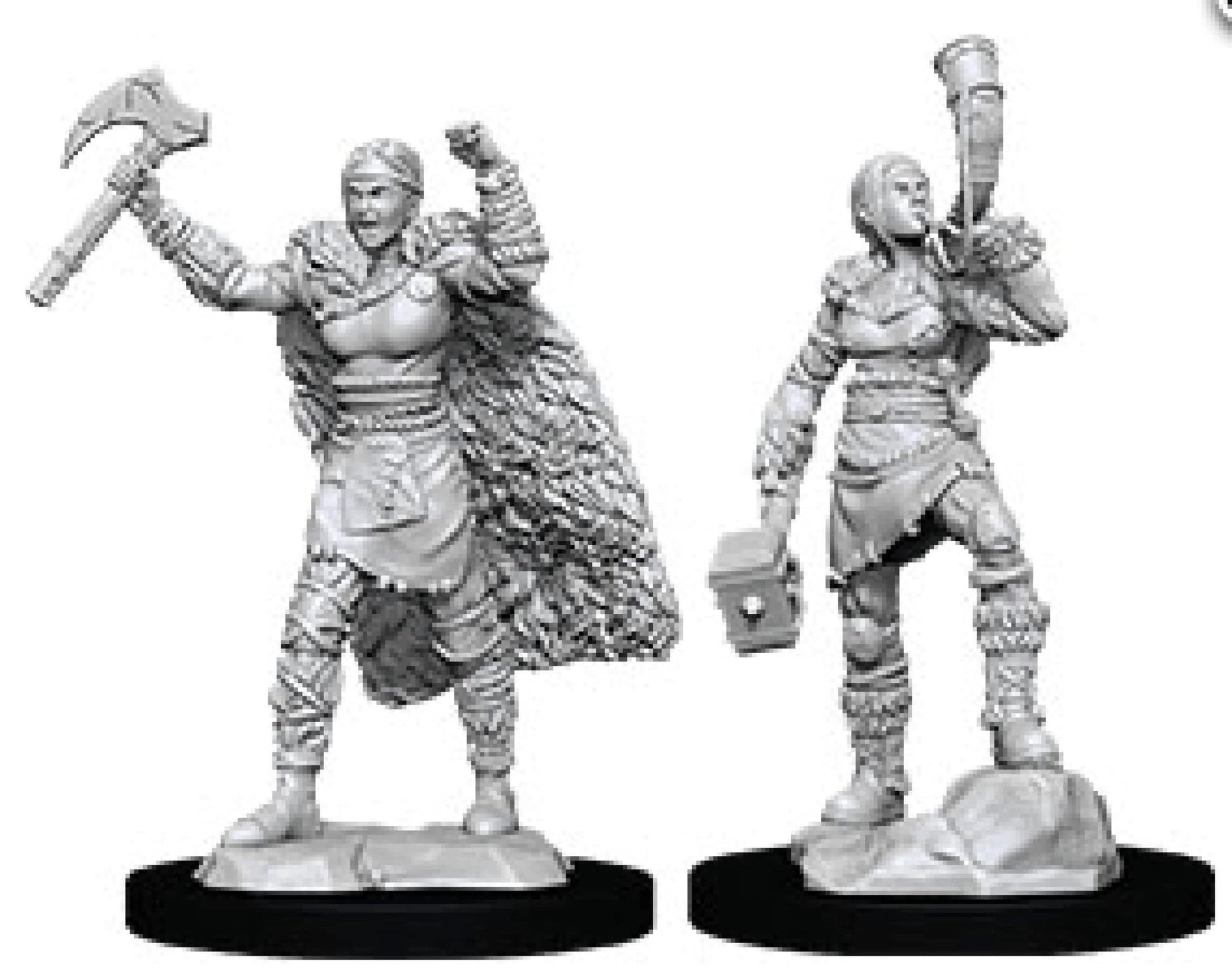 Human Barbarian Female - Character - Game On