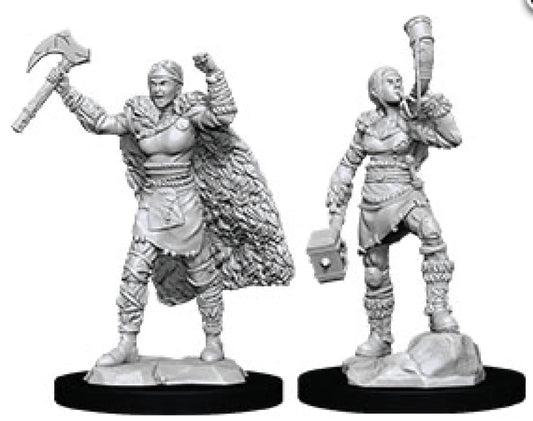 Human Barbarian Female - Character - Game On