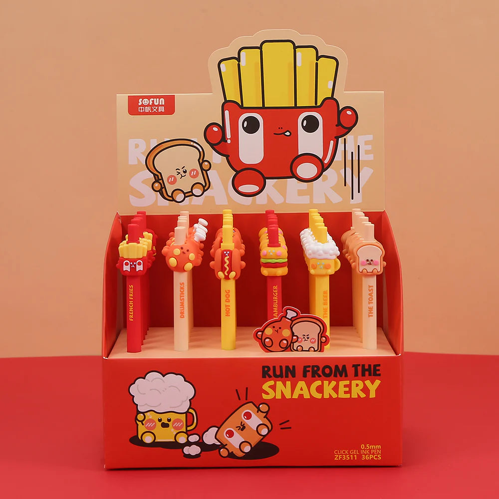 Fast Food Snack Gel Pen - Game On