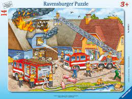 Fighting Fire 14pc Puzzle - Game On