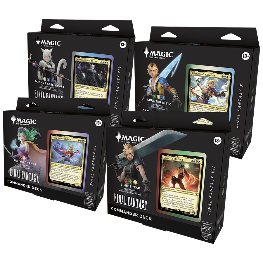 Final Fantasy Commander Deck Display - Game On