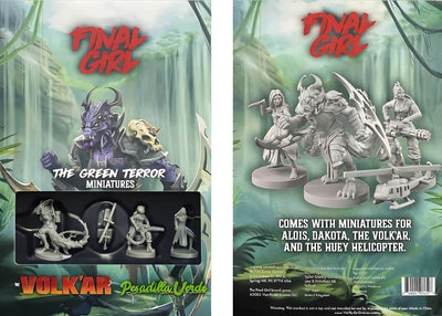Final Girl - Green Terror Miniatures - Strategy - Game On