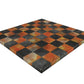 Chess Board - 14.5" Faux Leather Chess Board - Dusky Black & Fire - Game On