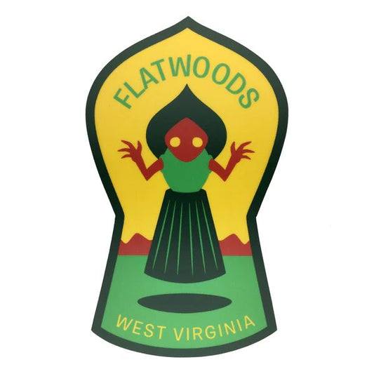 Flatwoods, West Virginia Travel Sticker - Game On