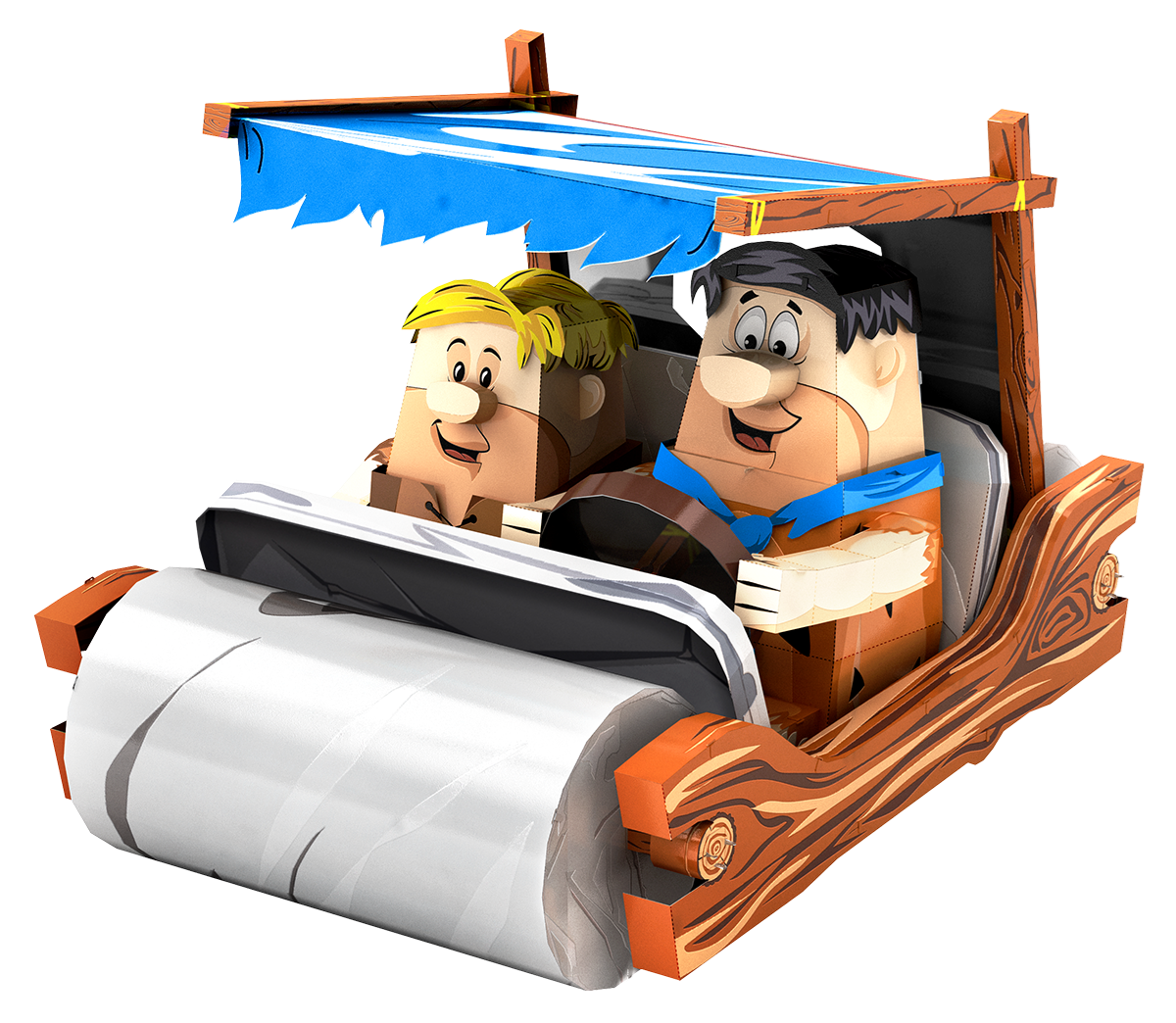 Flintstones Car - Game On
