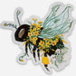 Floral Bee Die Cut - 3" Die Cut - Game On