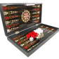 Floral Decoupage Back & Chess - Classic - Game On