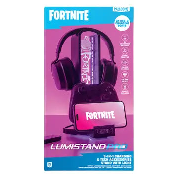 Fortnite Desk Headphone Stand With Light - Game On