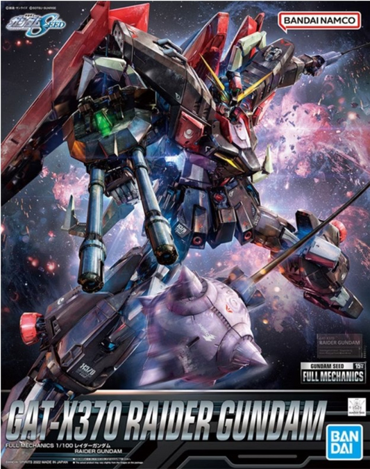 Full Mechanics 1/100 Mobile Suit Gundam SEED #002 Raider Gundam - Game On