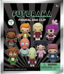 Futurama 3D Foam Bag Clip, Series 2 - Game On