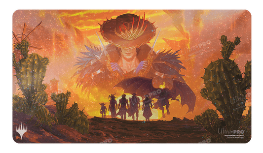 Gang Silhouette Holofoil Playmat - Game On