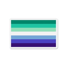 Gay Men's Pride Flag Magnet - Game On
