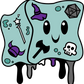 Gelly Cube Pride Pin - Asexual - Game On