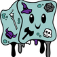 Gelly Cube Pride Pin - Asexual - Game On