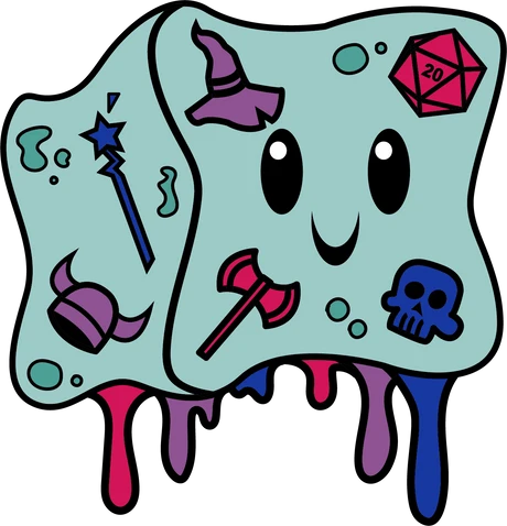 Gelly Cube Pride Pin - Bisexual - Game On