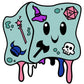 Gelly Cube Pride Pin - Genderfluid - Game On