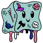 Gelly Cube Pride Pin - Genderfluid - Game On