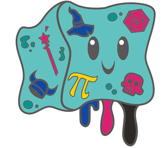 Gelly Cube Pride Pin - Polyamorous - Game On