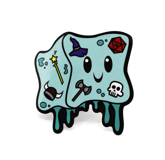 Gelly Cube Sticker - Game On