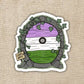 Gender Fluid Pride Fairy Door Sticker - Game On