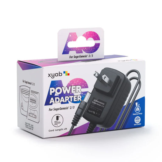 Genesis 2&3 / Game Gear - Power Adapter - Game On