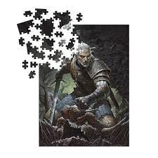 Geralt Trophy Puzzle The Witche - Game On