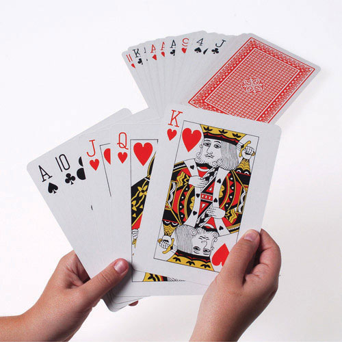 Giant Playing Cards - Game On