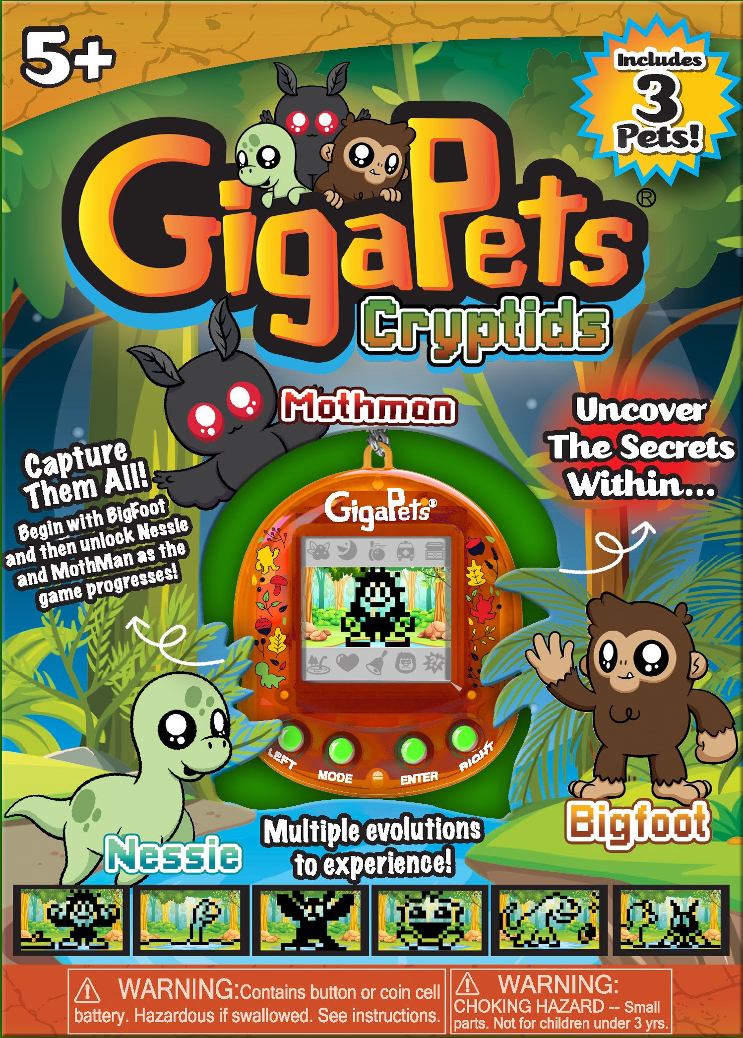 GigaPets - Cryptids Cryptids - Game On