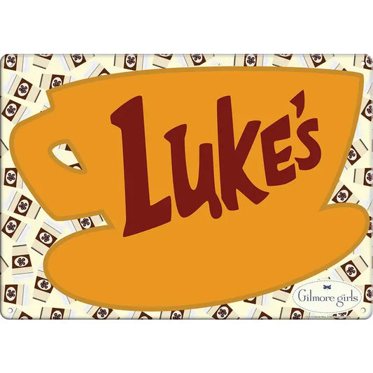 Gilmore Girls Luke's Metal Sign - Game On