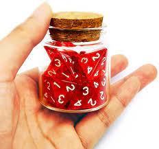 Glass Jar Dice - Game On