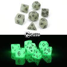 Glow White Dice - Game On