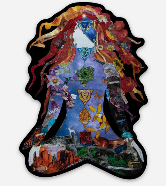 Goddess Vision - 3" x 2.18" Die Cut - Game On
