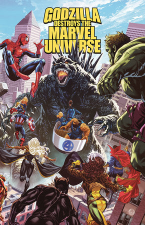 Godzilla Destroys the Marvel Universe - Game On
