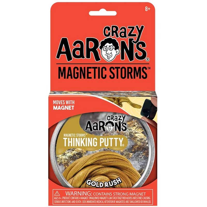 Gold Rush 4" Thinking Putty - Game On