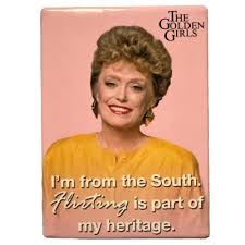Golden Girls Flirting Magnet - Game On