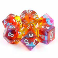 Golden Time RPG Dice Set - Game On