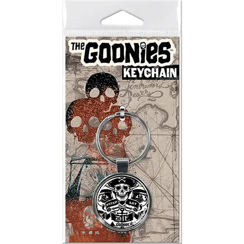 Goonies Pirate Never Say Die Keychain Keychain - Game On