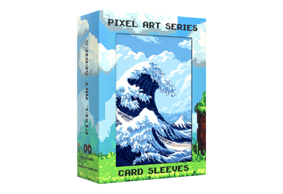 Great Wave Pixel Art Sleeves - Game On