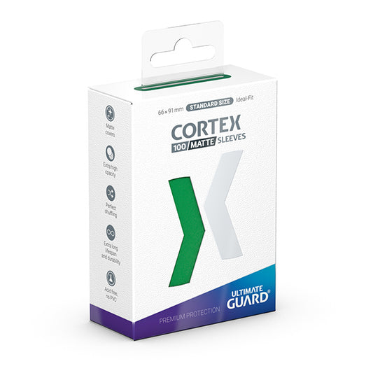 Green Matte Cortex Sleeves - Game On