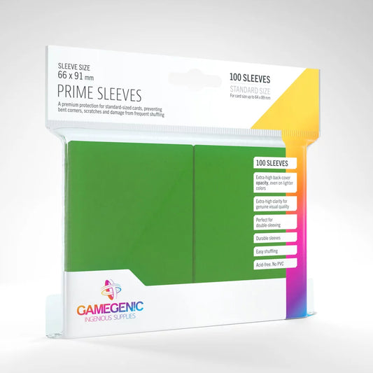 PRIME Sleeves: Green - Game On